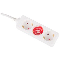Prelungitor Homelight 3 prize cu CP, cablu 5m, 10A 2500W - imagine 5
