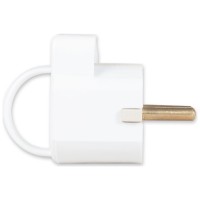 Stecher Ceramic Schuko 16A 2P+E cu CP si Inel Extractie, Ipee - vedere laterala