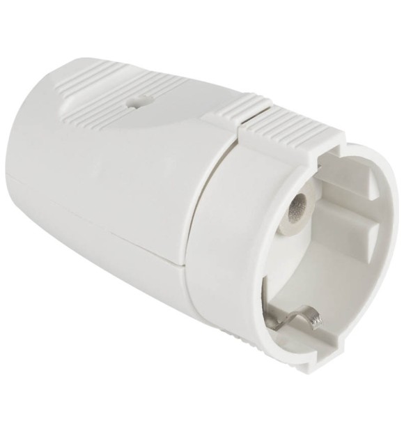 Cupla Ceramica cu CP 7104.3701, 2P+E, 16A, 230V, Alba - Novelite