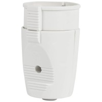 Cupla Ceramica cu CP 7104.3701, 2P+E, 16A, 230V, Alba - Novelite - detaliu