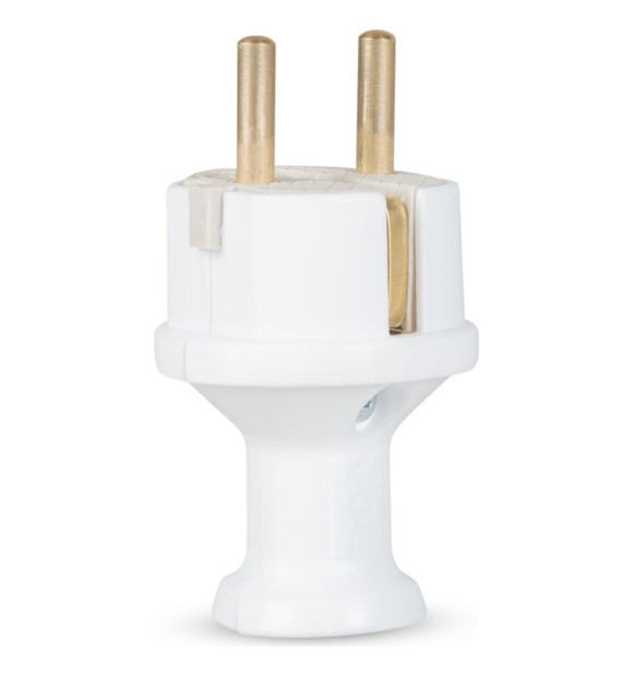 Stecher Ceramic Axial 16A 2P+E cu Contact Protectie, Ipee