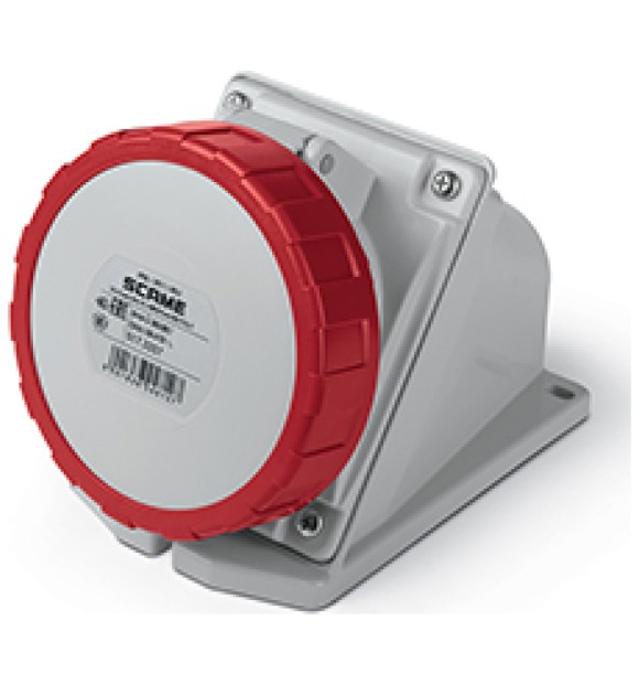 Priza industriala aplicata 3P+N+E 32A 400V IP67 Scame 517.3257