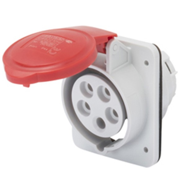 Priza fixa industriala Gewiss HP 10 3P+N+E 16A 400V IP44, GW62210H