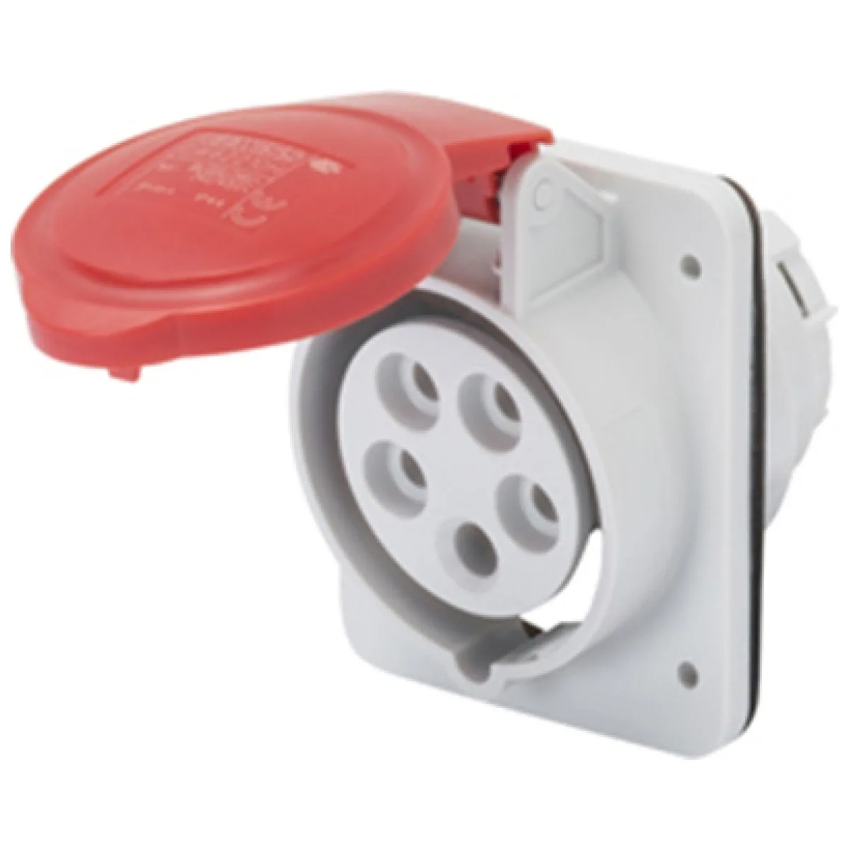 Priza fixa industriala Gewiss HP 10 3P+N+E 16A 400V IP44, GW62210H