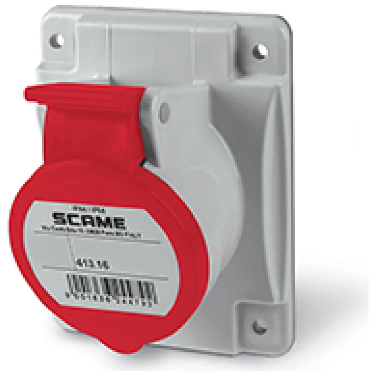 Priza industriala fixa 3P+N+E 16A 400V IP44 Scame 413.1667