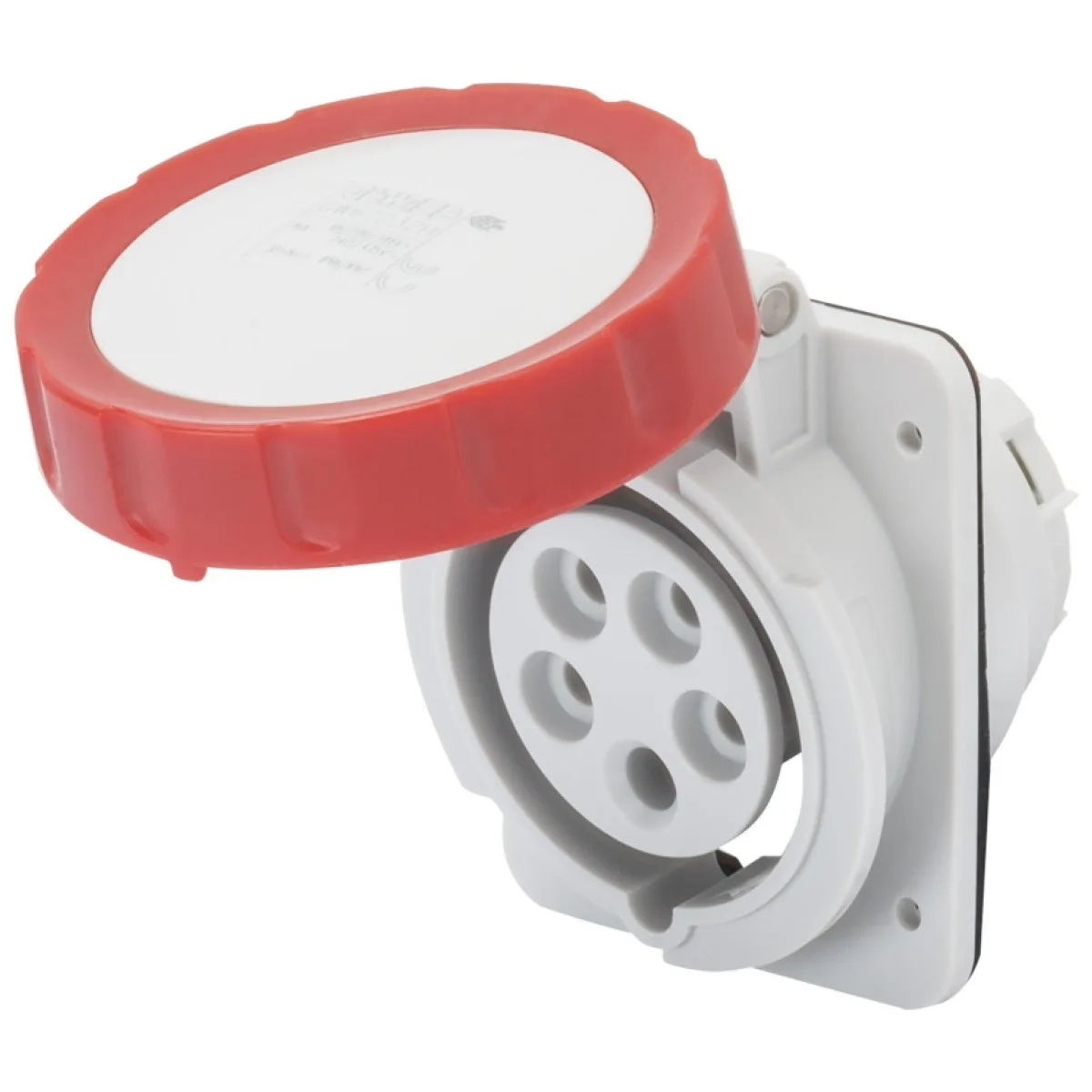 Priza industriala incastrata 3P+N+E 16A 400V IP67 Gewiss GW62232H