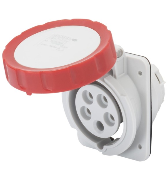 Priza industriala ingropata 3P+N+E 32A 400V IP67 Gewiss