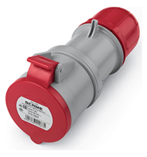 Priza industriala mobila 3P+N+E 32A 400V IP44 Scame 313.3247