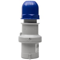 Fisa industriala mobila 2P+E 16A 250V IP44 albastra Scame