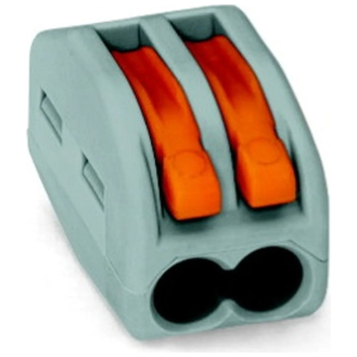 Clema Legatura WAGO 2 Poli 0.08-2.5mm2, 32A 400V cu Maneta