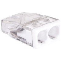 Clema Doza Compacta WAGO 2P 0.5-2.5mmp Conductor Rigid/Semirigid - detaliu
