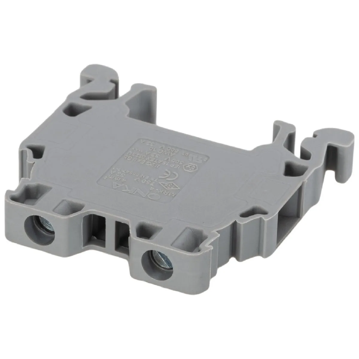Clema sina omega MRK 4mm2 Gri 32A 750V Onka