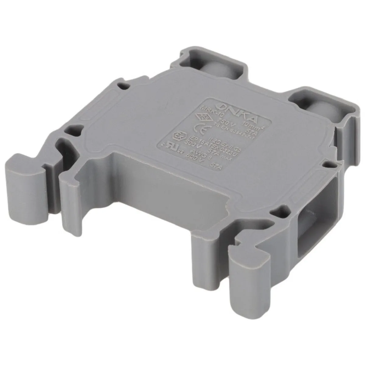 Clema sira pe sina MRK 10mmp Gri Onka 57A 750V