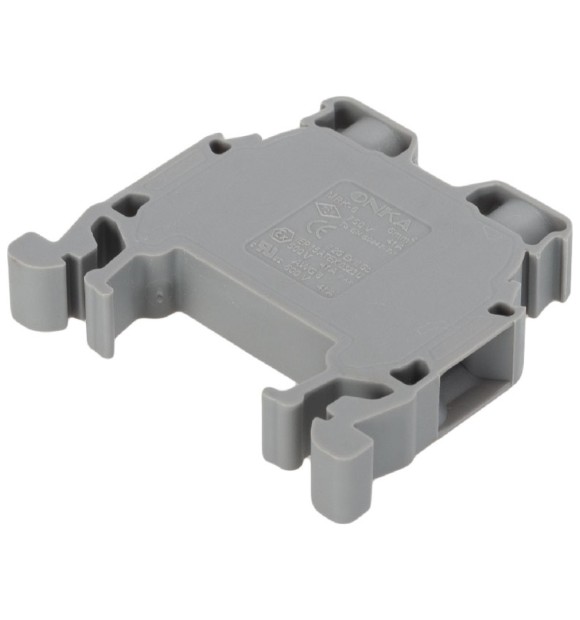 Clema sina omega MRK 6mm2 41A 750V Gri Onka, conductor rigid