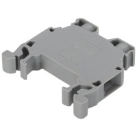 Clema sina omega MRK 6mm2 41A 750V Gri Onka, conductor rigid