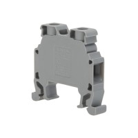 Clema sina omega MRK 6mm2 41A 750V Gri Onka, conductor rigid - imagine 6