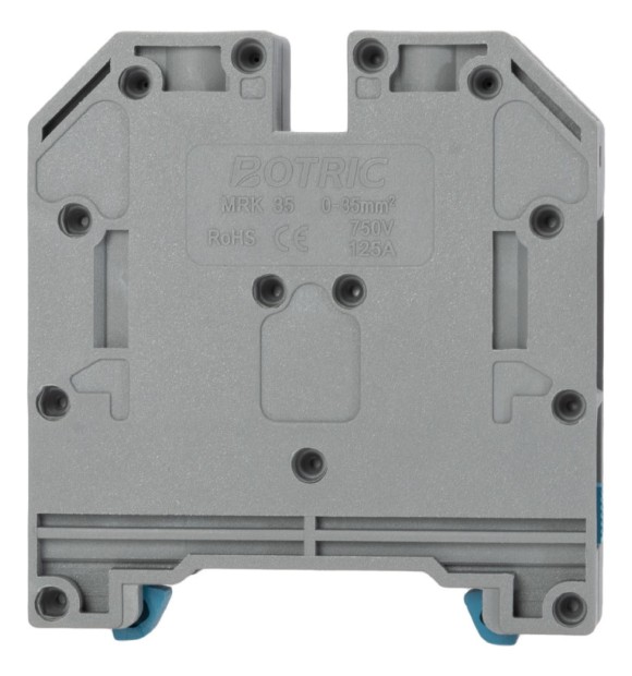 Clema sina MRK 35mm2 Gri 125A 750V pe sina omega Onka