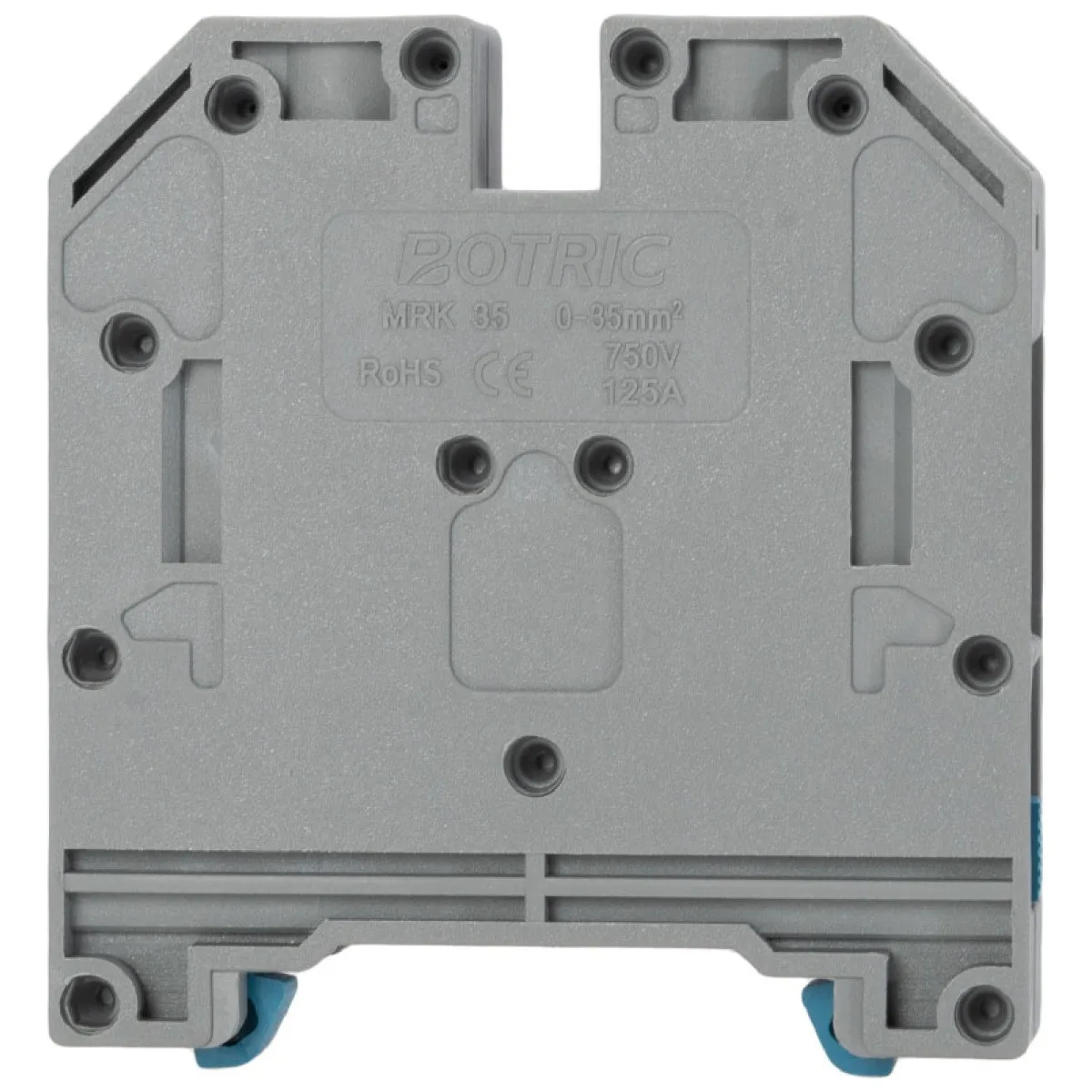 Clema sina MRK 35mm2 Gri 125A 750V pe sina omega Onka