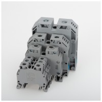 Clema sina MRK 35mm2 Gri 125A 750V pe sina omega Onka - ambalaj