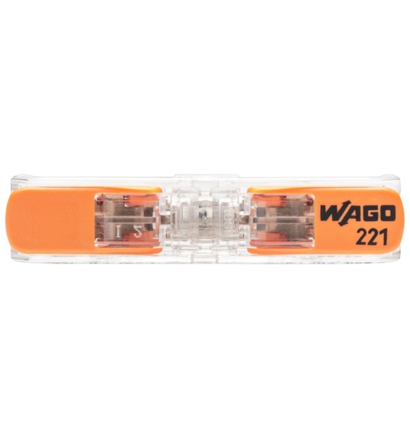 Clema legatura in linie WAGO 2 poli, FY/MYF 0.2-4mm, 32A