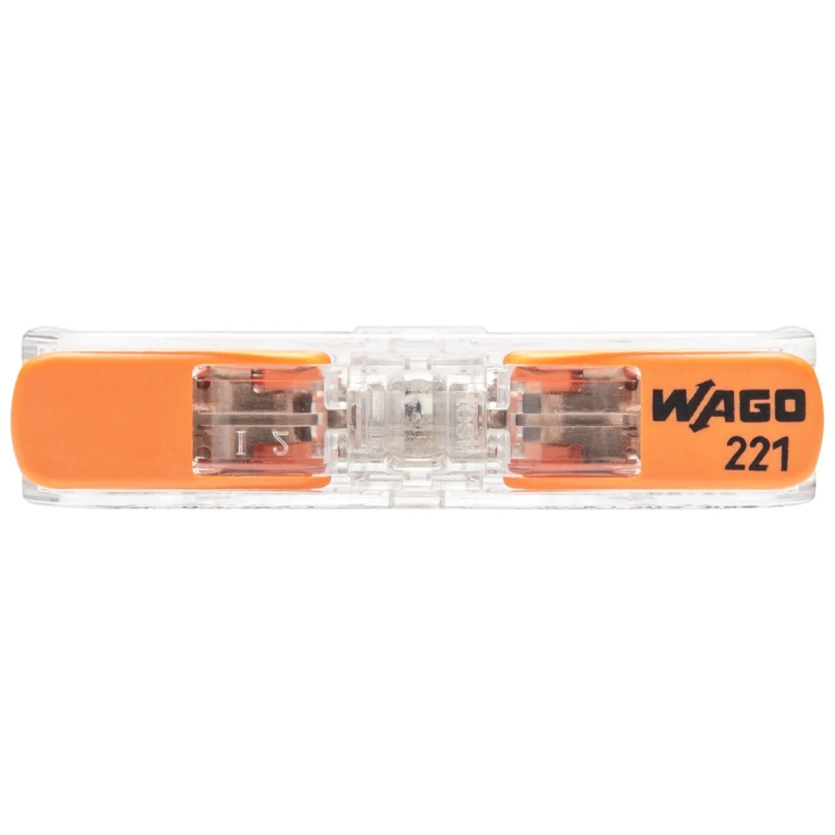 Clema legatura in linie WAGO 2 poli, FY/MYF 0.2-4mm, 32A