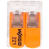 Clema legatura WAGO 2P, FY/MYF pana la 6mm, 41A, cu parghii - detaliu