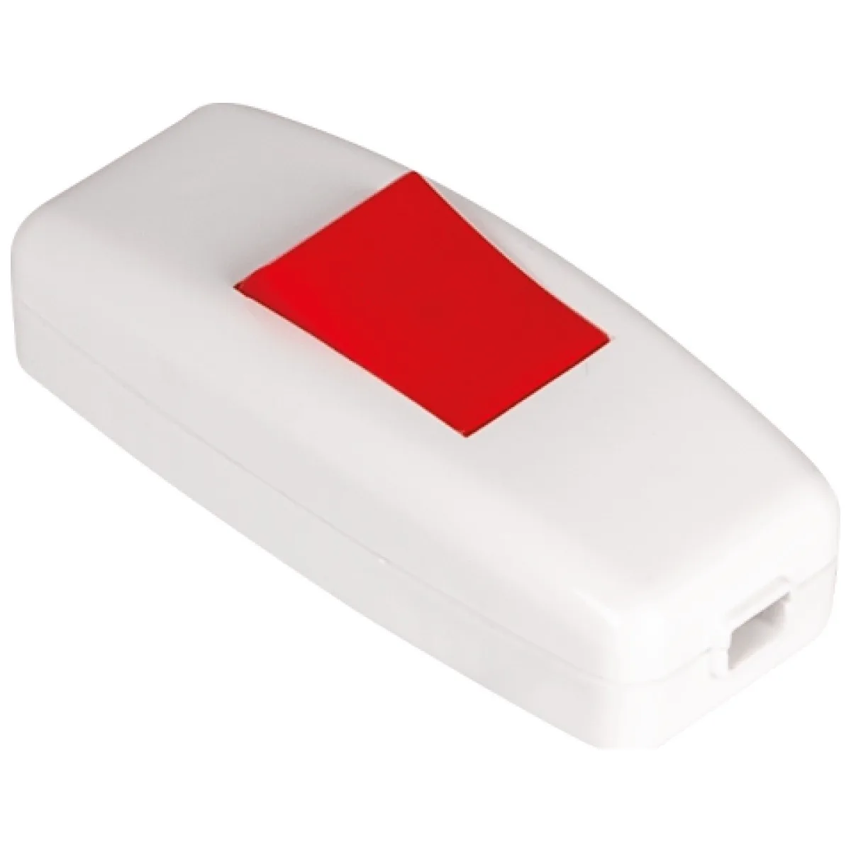Intrerupator pe fir Alb+Rosu 6A 230V 1800W, Inlet