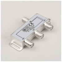 Spliter CATV 3 cai 5-1000 MHz, conectori F, Novelite - vedere laterala