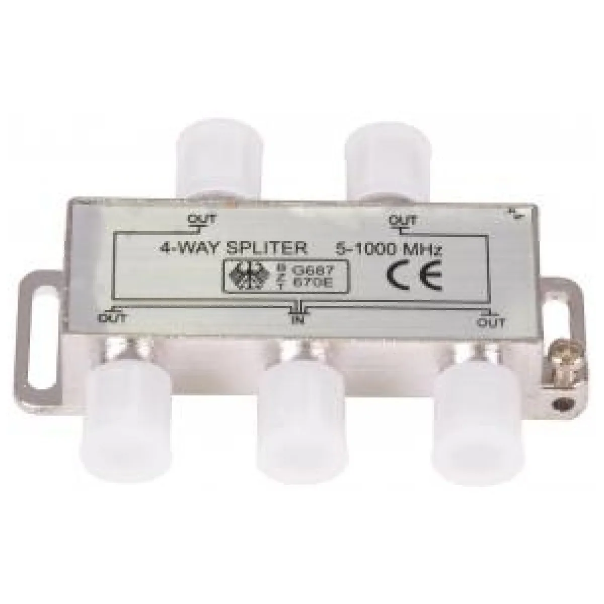 Spliter CATV 4 iesiri 5-1000 MHz Profesional Novelite
