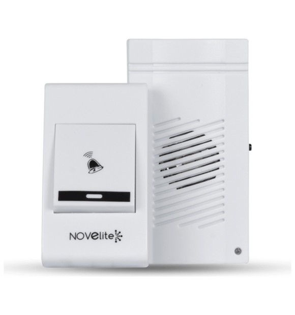 Sonerie fara Fir Novelite 2x1.5V, 32 Melodii, Raza 100 m