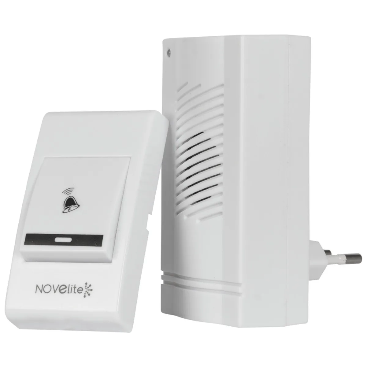 Sonerie fara Fir 230V Novelite, 32 Melodii, Raza 100m, IP20