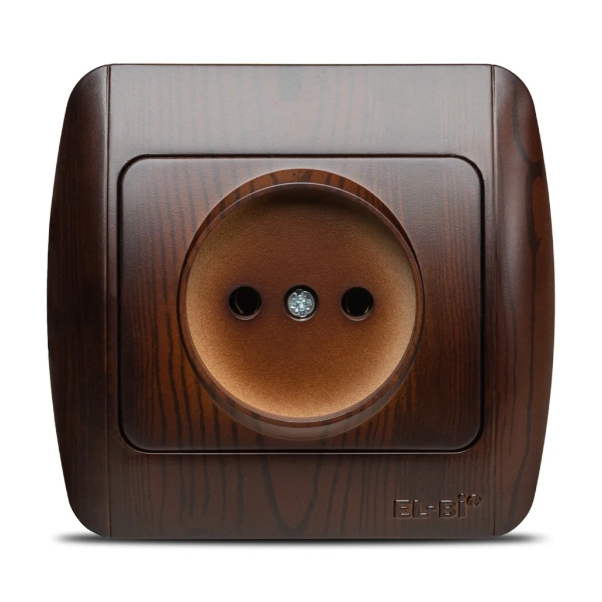 Priza fara contact de protectie 16A nuc inchis Zirve