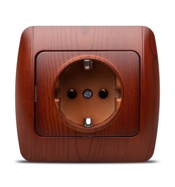 Priza Schuko 16A cires Zirve - contact de protectie