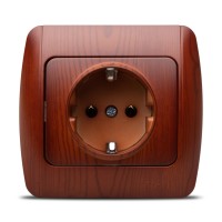 Priza Schuko 16A cires Zirve - contact de protectie