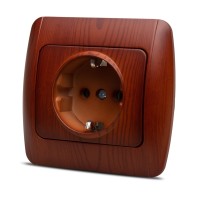Priza Schuko 16A cires Zirve - contact de protectie - detaliu