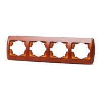 Rama ornament 4 posturi cires, gama Zirve - Elbi - detaliu