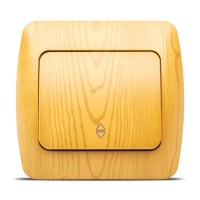 Intrerupator cap scara 10A fag Zirve Elbi, montaj ingropat