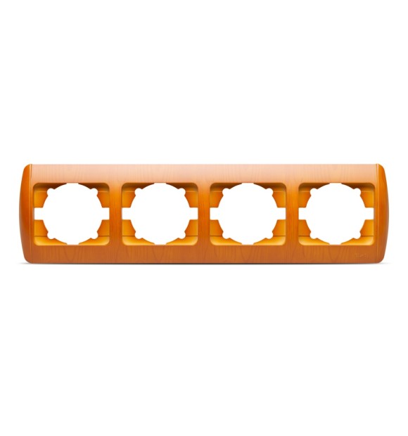 Rama 4 posturi stejar Zirve - aspect lemn, 4 module