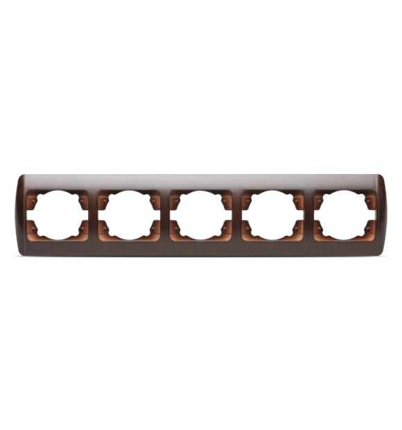 Rama ornament 5 posturi nuc inchis Zirve - ELBI