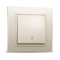 Intrerupator cap scara 10A titan Zena - comutator scara - detaliu