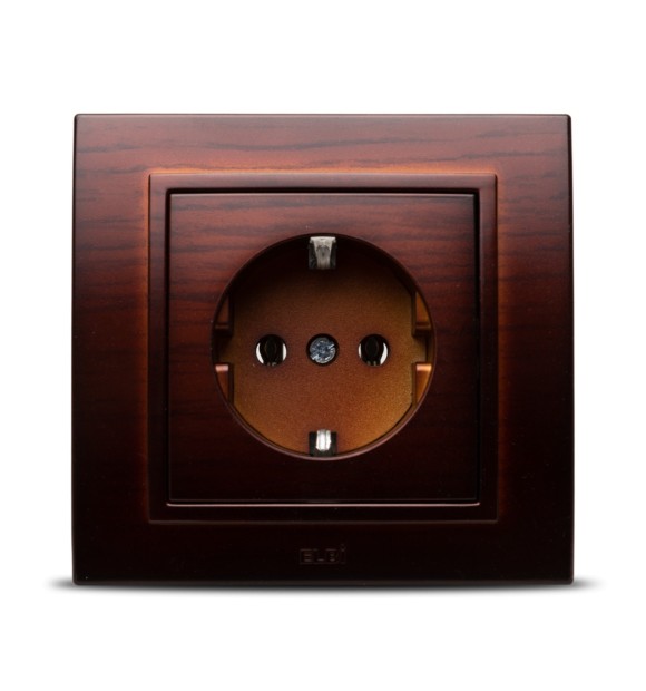 Priza Schuko 16A mahon Zena, cu contact de protectie - ELBI