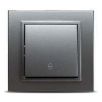 Intrerupator cap scara 10A fume Zena, comanda din 2 puncte