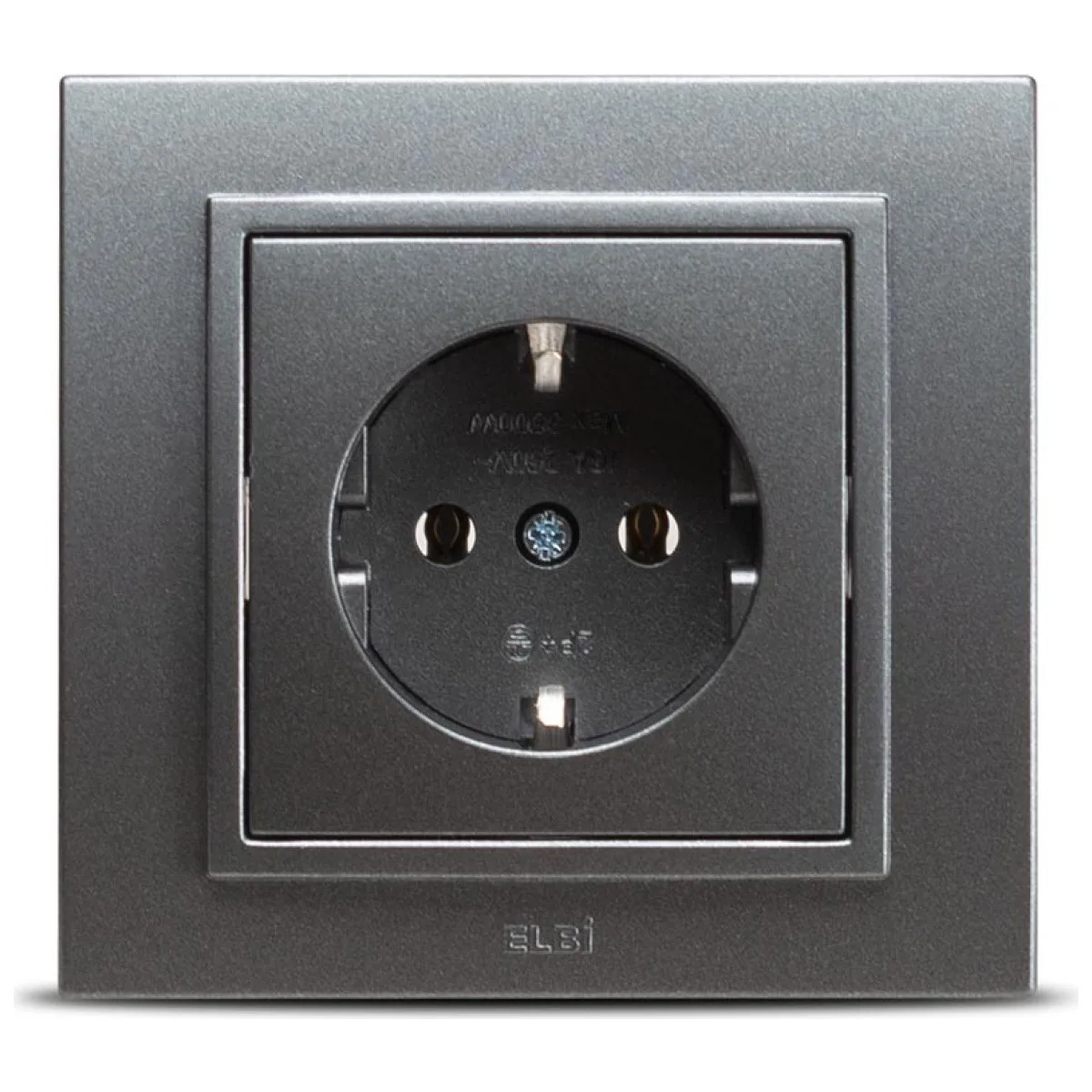 Priza Schuko 16A fumurie Zena, cu contact de protectie - Elbi