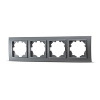 Rama 4 posturi fume Zena - ornament orizontal pentru module - detaliu