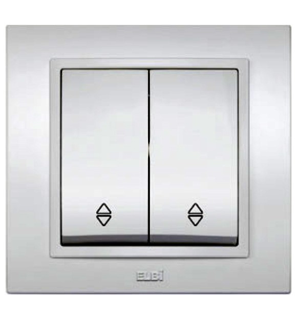 Comutator cap scara 10A gri metalizat Zena - Elbi