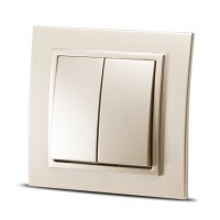 Comutator 10A titan Zena - aparataj electric Elbi - detaliu
