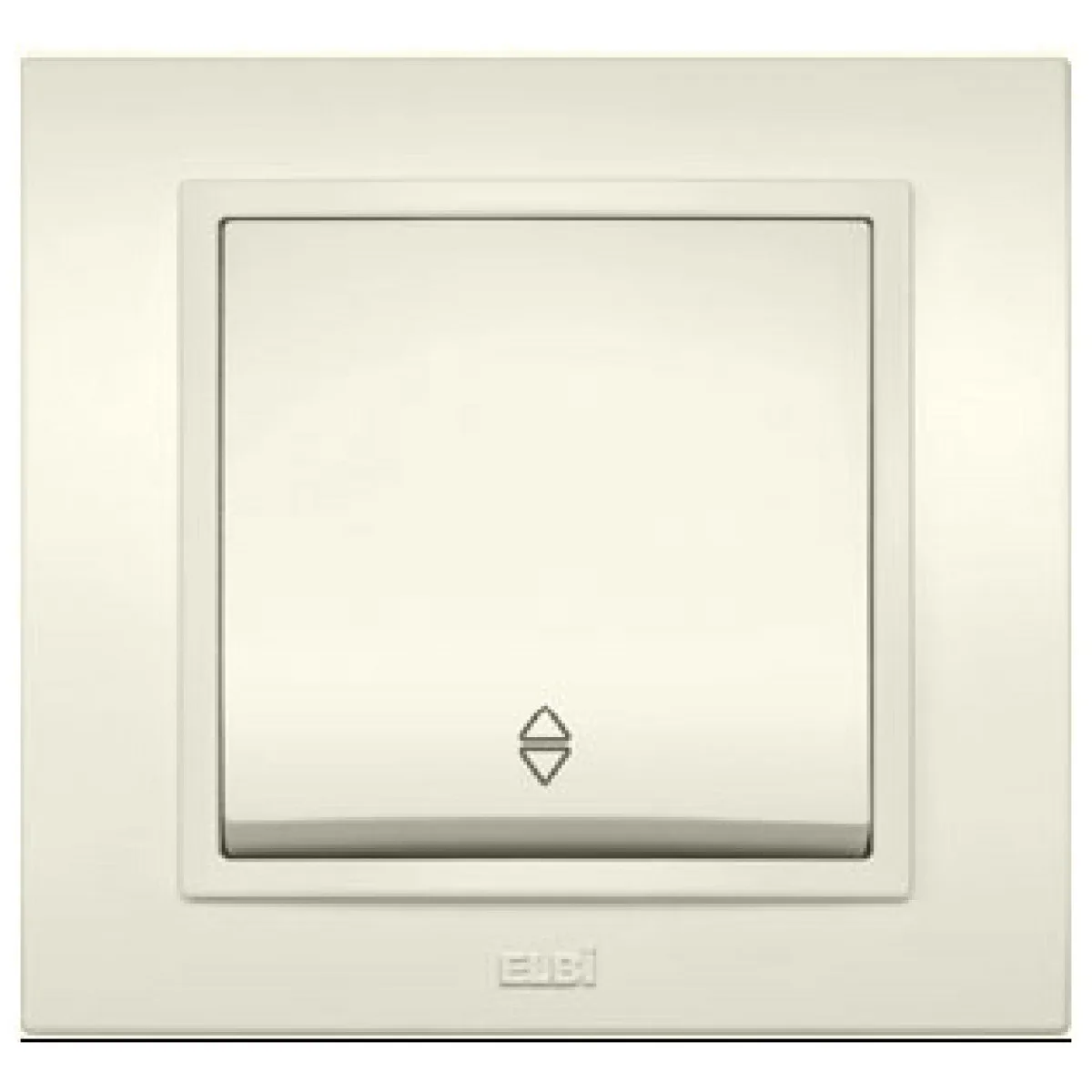 Intrerupator cap scara 10A crem Zena Elbi, control din 2 puncte