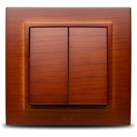 Comutator 10A cires Zena Elbi, cap scara, montaj ingropat