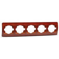 Rama 5 posturi cires Jazz Elbi pentru aparataj modular - vedere laterala
