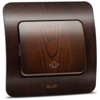 Intrerupator sonerie 10A nuc inchis Jazz - buton cu revenire - vedere laterala
